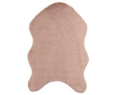 Domoletti FUR FAKE RABBIT 90X60CM Rožinis REGULAR