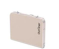Kempingo stalas Outliner NHT7015, pilkas, 60 cm x 40 cm x 24 cm
