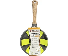 Ketler Keptuvė Amber 20cm Pilka su medžio imitacijos rankena