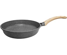 Ketler Keptuvė Amber 28cm pilka su medžio imitacijos rankena