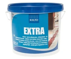 Kiilto Pro Klijai KIILTO EXTRA, skirti klijuoti kilimus, plyteles, PVC dangą, kamštines dangas, 3 l