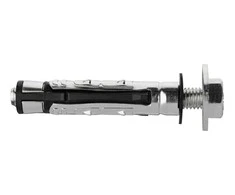 Elematic Inkarinis varžtas su metaliniu kaiščiu M6 x 65 mm, 16 vnt.
