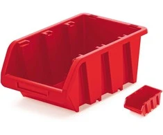Prosperplast Dėžutė smulkioms detalėms 290x200x150 mm juoda Kistenberg KTR30-S411
