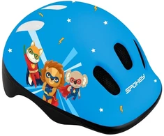 Ķivere bērniem Spokey Fun. zila/melna. 52-56 cm