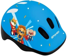 Ķivere bērniem Spokey Fun. zila/melna. 52-56 cm