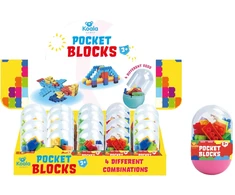 Koala Games Pocket Blocks konstruktorius 20 detalių, 3+