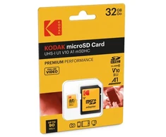 Kodak Micro SDHC 32GB UHS-I U1 V10 A1 Premium