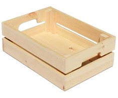 Garden Cente Sourcing Medinė dėžutė 32x22x11 cm sodo centrui