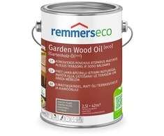 Atmosferos poveikiui atsparus matinis aliejus Remmers Garden Wood Oil [eco] grafito pilkas 2,5 l