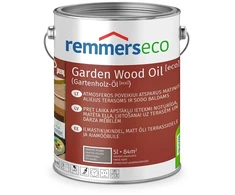 Atmosferos poveikiui atsparus matinis aliejus Remmers Garden Wood Oil [eco] grafito pilkas 5 l