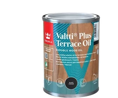 Medienos aliejus Tikkurila Valtti Terrace Oil+ juoda 0.9l