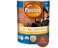 Koka impregnants Pinotex Ultra Lasur+. tīkkoka krāsa. 3 l