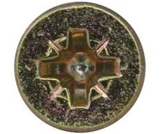 Medvaržtis, universalus Bravo, 4 x 35 mm, geltonas, 1000 vnt.