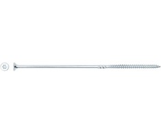 Forte Tools Forte medžio drožlių plokštės SCR T30 6.0X200/72 BALTA ZN4 vnt.