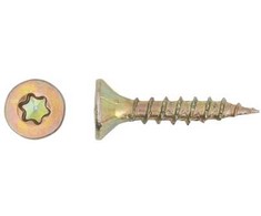 Medvaržtis, universalus Forte Tools TX10, 3 x 16 mm, geltonas, 500 vnt.