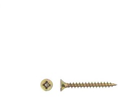 Grąžtas Haushalt Fischer CHIPBOARD SCREW 3.5X30 YLW ZP 50PCS G1