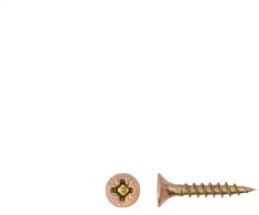 Grąžtas Haushalt Fischer CHIPBOARD SCREW 3.5X20 YLW ZP 50PCS G1