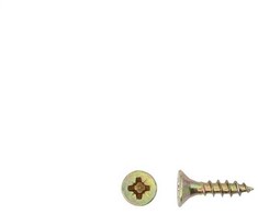 Grąžtas Haushalt Fischer CHIPBOARD SCREW 4.0X16 YLW ZP 50PCS G1