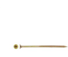 Grąžtas Haushalt Fischer CHIPBOARD SCREW 5.0X100/60 YLWZP10PCS G2