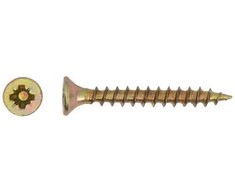 Medvaržtis, universalus Haushalt PZ1, 2.5 x 16 mm, geltonas, 1000 vnt.