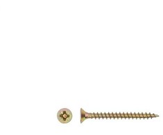 Grąžtas Haushalt Fischer CHIPBOARD SCREW 3.5X35 YLW ZP 25PCS G1