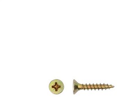 Grąžtas Haushalt Inline CHIPBOARD SCREW 4.5X20 YLW ZP 50PCS G1