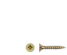 Grąžtas Haushalt Fischer CHIPBOARD SCREW 5.0X30 YLW ZP 25PCS G1