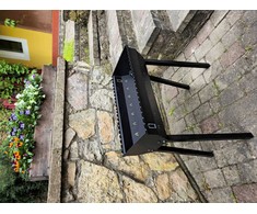 Abas Smokehouse anglies grilius, 62 x 29,5 x 71 cm