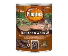 Medienos aliejus Pinotex Terrace &amp; Wood Oil, tikmedžio spl., 1 l