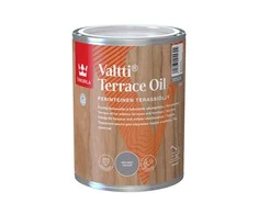 Terasų ir lauko baldų aliejus TIKKURILA VALTTI TERRACE OIL, pilkos sp., 0,9 l