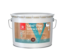 Medienos aliejus Tikkurila Valtti Terrace Oil+ ruda 9l