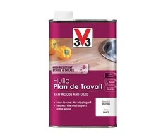 Medienos aliejus V33 Plan De Travail, skaidri sp., 0.5 l