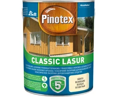 Medienos impregnantas Pinotex Classic Lasur, gelsva sp./puriena sp., 3 l