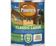 Medienos impregnantas Pinotex Classic Lasur, gelsva sp./puriena sp., 1 l