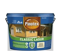 Medienos impregnantas Pinotex Classic Lasur, gelsva sp./puriena sp., 10 l
