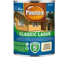 Medienos impregnantas Pinotex Classic Lasur, gelsva sp./puriena sp., 1 l