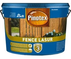 Medienos impregnavimo priemonė Pinotex Fence Lasur, tikmedžio spalva, 10 l