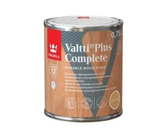 Medienos impregnantas Tikkurila Valtti Plus Complete, šviesiai ruda sp./italinė pušis, 0.75 l