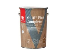 Medienos impregnantas Tikkurila Valtti Plus Complete, raudonai ruda sp./tikmedžio spl., 5 l