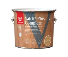 Medienos dažyvė TIKKURILA VALTTI PLUS COMPLETE, šilko matiniai, itališkos pušies sp., 2,5 l