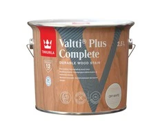 Medienos impregnantas Tikkurila Valtti Plus Complete, balkšva sp., 2.5 l