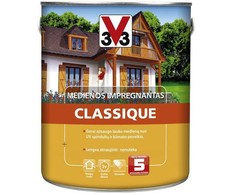 Medienos impregnantas V33 Classique, gelsva sp./šviesus ąžuolas sp., 0.75 l