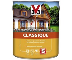 Medienos impregnatorius V33 Classique, tamsaus ąžuolo spalvos, 0,75 l