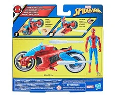 Hasbro SPIDER-MAN Transporto priemonė su figūrėle, 10 cm