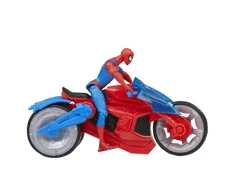 Hasbro SPIDER-MAN Transporto priemonė su figūrėle, 10 cm