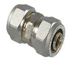 Kompresijas savienojums TDM Brass 1040, 16mm, misiņš/niķelis