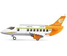 Konstruktorius Sluban Aviation Airport M38-B0367, plastikas