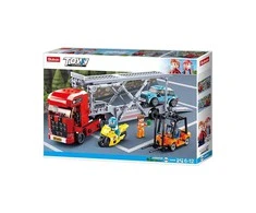 Konstruktorius Sluban Car Transporter M38-B0880, 542 vnt.
