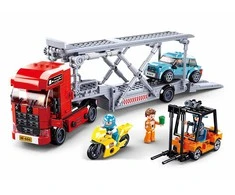 Konstruktors Sluban Car Transporter M38-B0880, 542 gab.