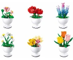 Konstruktorius Sluban Potted Plants M38-B1077, plastikas